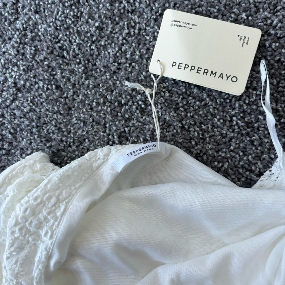 Peppermayo White Crochet Maxi Dress - Picture 5 of 5